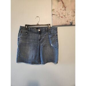 Simply Vera by Vera Wang Size 14 Mid Rise Jean Shorts